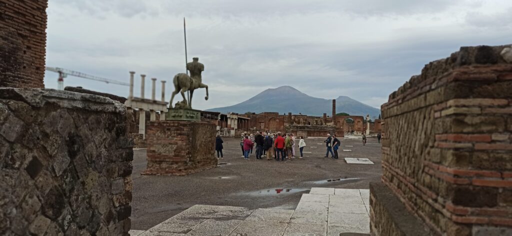 el foro ciudad de Pompeya