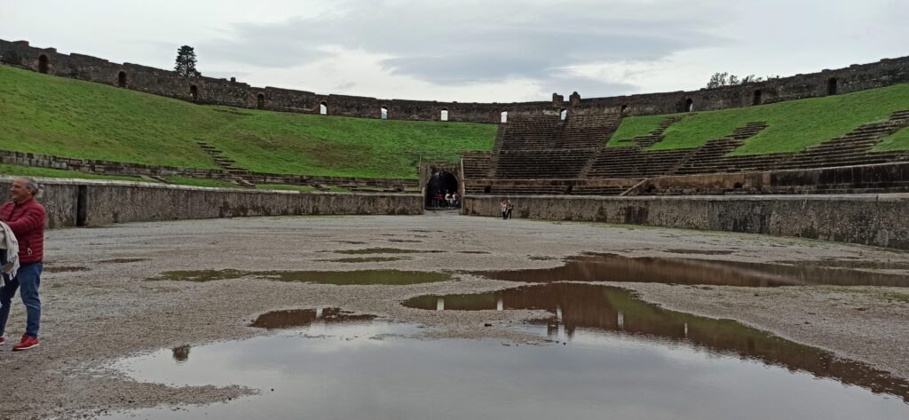 El Anfiteatro de Pompeya ciudad de Pompeya. El Anfiteatro de Pompeya