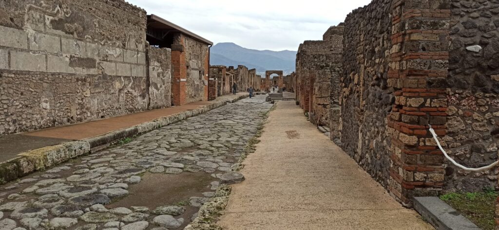 calles de la ciudad de Pompeya ciudad de Pompeya. calles de la ciudad de Pompeya