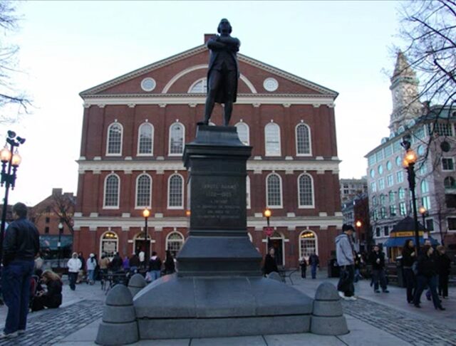 FANEUILL HOUSE samuel ADAMS en boston Boston