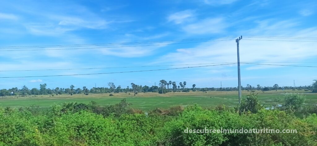 Ruta pintoresca de Siem Reap a Phnom Penh en autobús, Paisaje rural de Camboya entre Siem Reap y Phnom Penh, Interior de autobús de Siem Reap a Phnom Penh, viaje cómodo, Parada para almorzar durante trayecto en autobús por Camboya, Paisajes verdes de la carretera entre Siem Reap y la capital camboyana, como ir de Siem Reap a Phnom Penh, Experiencia viajando en autobús de Siem Reap a Phnom Penh Ruta pintoresca de Siem Reap a Phnom Penh en autobús, Paisaje rural de Camboya entre Siem Reap y Phnom Penh, Interior de autobús de Siem Reap a Phnom Penh, viaje cómodo, Parada para almorzar durante trayecto en autobús por Camboya, Paisajes verdes de la carretera entre Siem Reap y la capital camboyana, Experiencia viajando en autobús de Siem Reap a Phnom Penh, como ir de Siem Reap a Phnom Penh