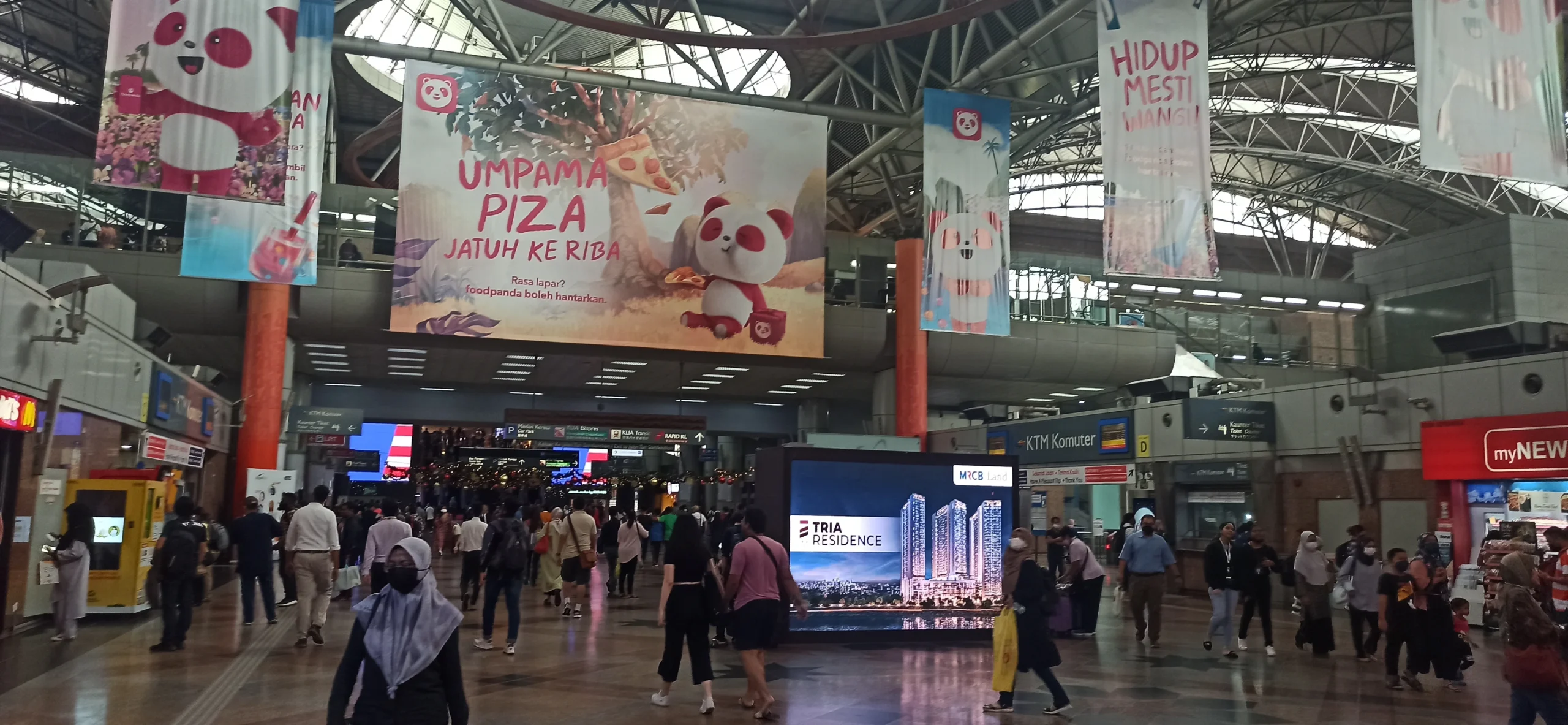 Bus en la estación TBS, Kuala Lumpur, Comprar un billete de bus en KL para ir a Georgetown