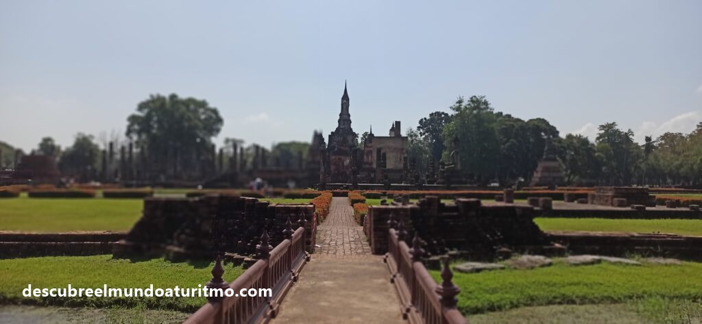 templos de Sukhothai Wat Mahathat, Sukhothai