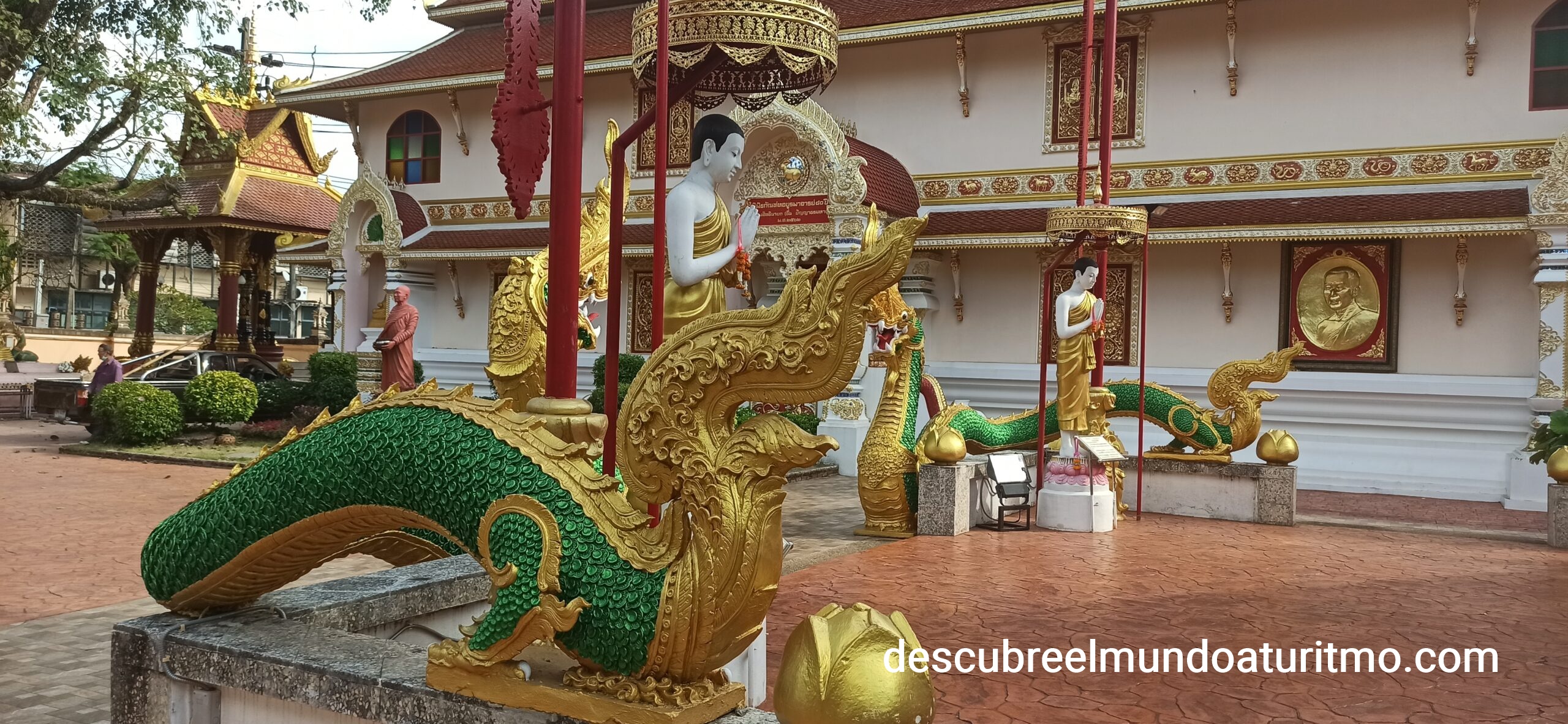 La visita a Chiang Rai. Wat Phra Singha La visita a Chiang Rai. Wat Phra Singha