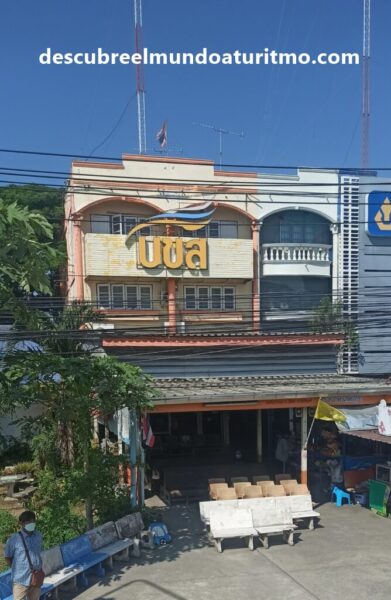 Estación de autobuses en Ayuthayya