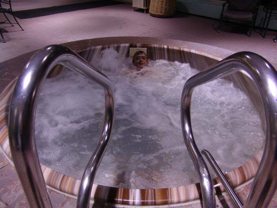 jacuzzi en la octava planta del hilton de chicago Hotel en Chicago