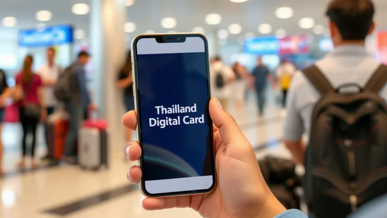 Tailandia Introducirá una Tarjeta Digital de Llegada a Partir de Mayo de 2025: Guía Completa para Viajero