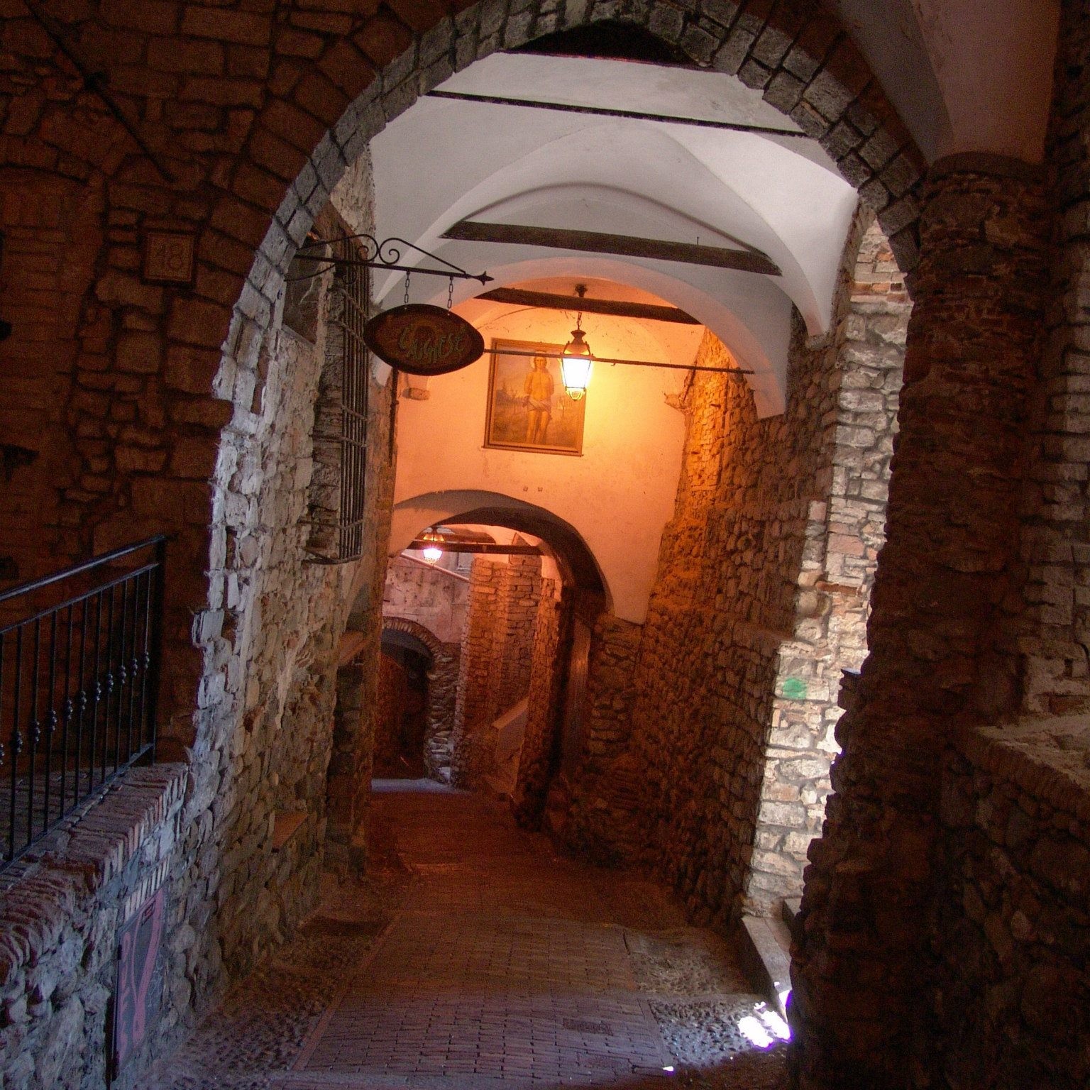16 3er dia SAN REMO (82) la PINYA Barrio de la pigna en Sanremo