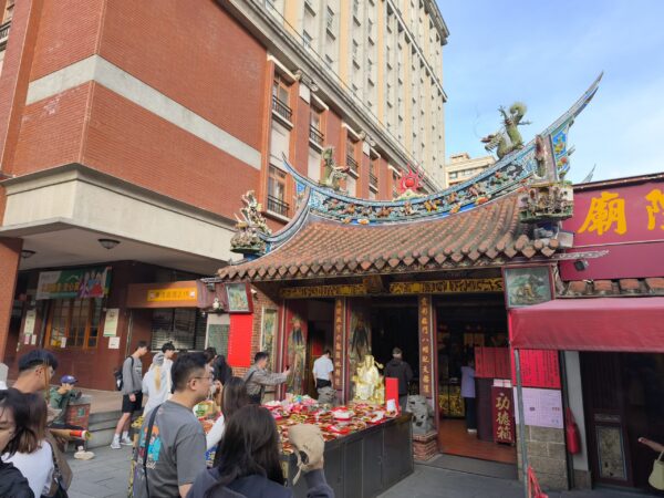 templo del dios de la ciudad taipei