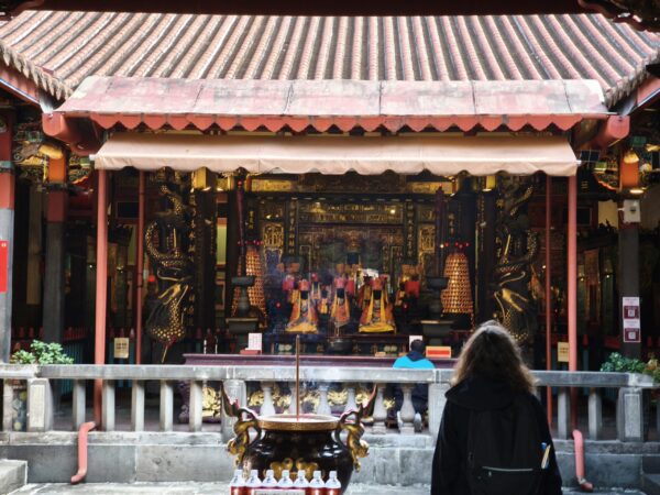 el pequeño templo de Qingshui Zushi