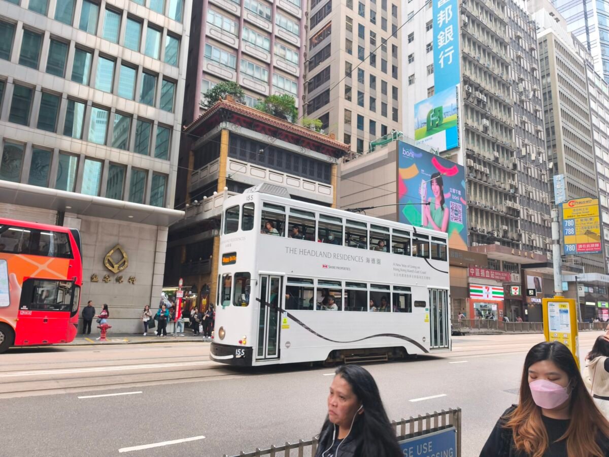 Tranvías de Hong Kong Tranvías de dos pisos en Hong Kong