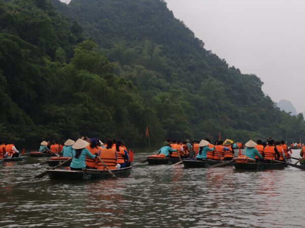 Trang An también más masificado Trang An también más masificado