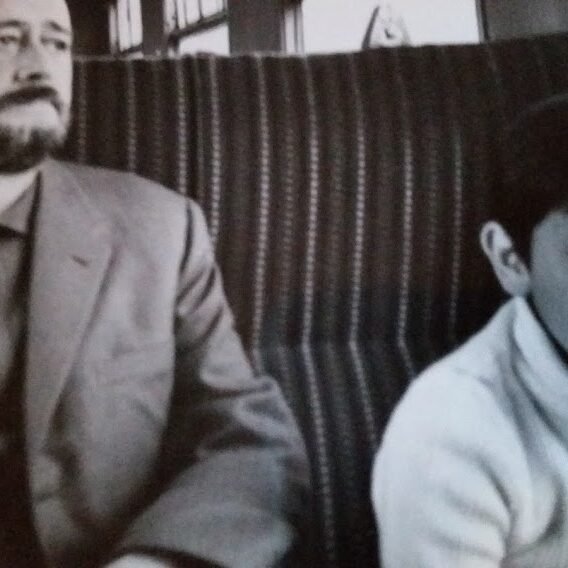 en tren por europa con mi padre en los 70s